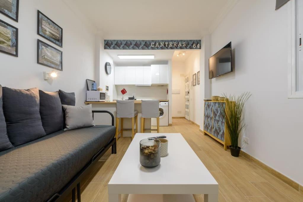 Estudio En Playa De Las Canteras لاس بالماس دي غران كاناريا المظهر الخارجي الصورة