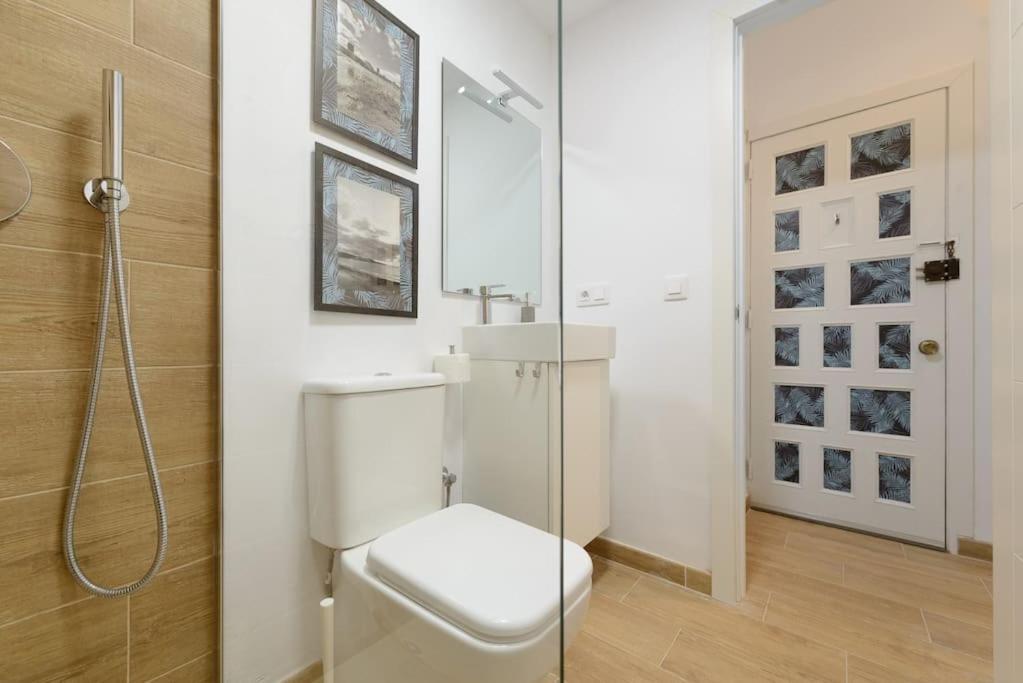 Estudio En Playa De Las Canteras لاس بالماس دي غران كاناريا المظهر الخارجي الصورة