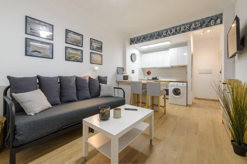 Estudio En Playa De Las Canteras لاس بالماس دي غران كاناريا المظهر الخارجي الصورة