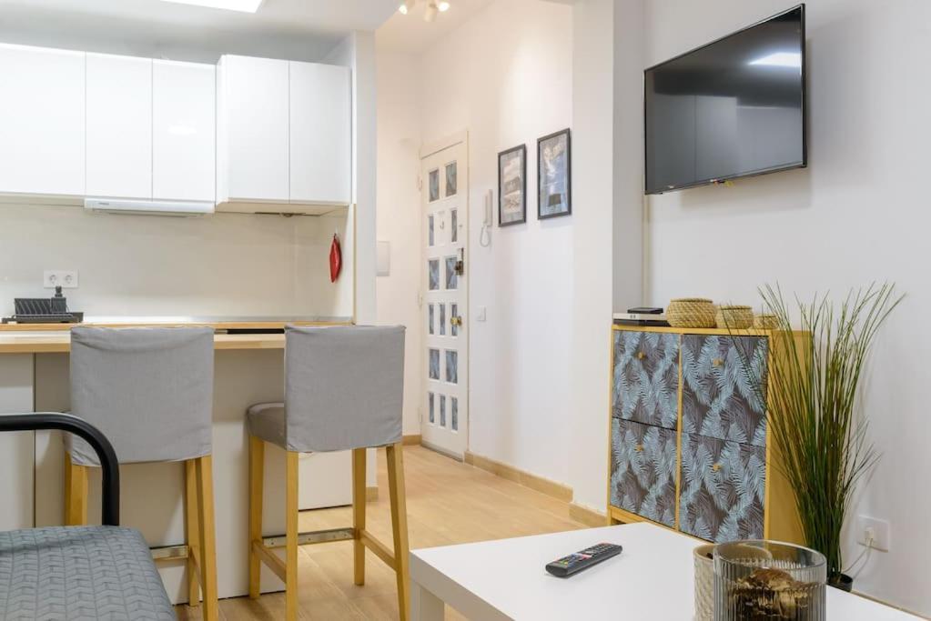 Estudio En Playa De Las Canteras لاس بالماس دي غران كاناريا المظهر الخارجي الصورة